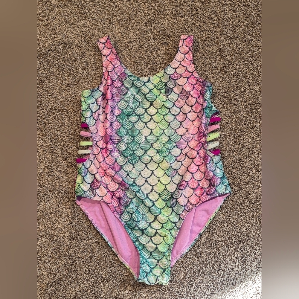 Wonderkids Mermaid One Piece Swimsuit Size 14plus